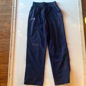 Under armour windbreaker sweatpants small navy